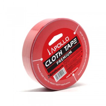 APOLLO Premium Binding/Cloth Tape Red - 36mm x 6yards