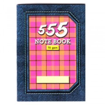 555 CAPTAIN NOTE BOOK THICK BLUE 