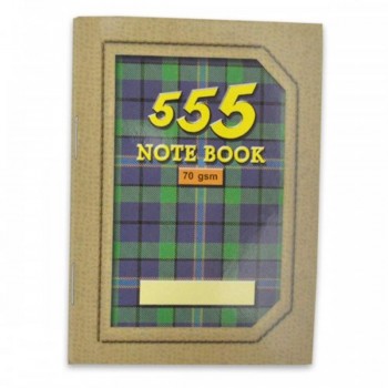 555 Captain Note Book-Thick (Light brown) NB-0130-LB 