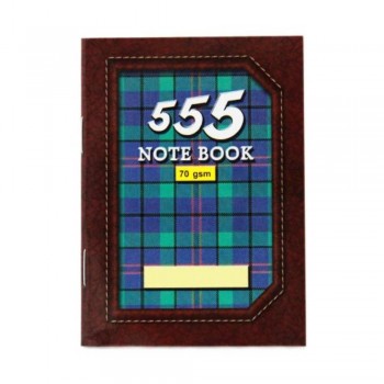 555 Captain Note Book-Thick (Brown) NB-0130-BR  