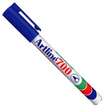 Artline 700 Permanent Marker EK-700 - Pocket Clip 0.7mm Blue EK-700-L [709689]