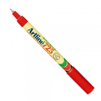 Artline EK-725 Marker Pen - Red