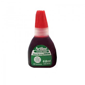 Artline ESK20 Permanent Marker Refill Ink 60ML - Red