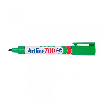 Artline 700 Permanent Marker Pocket Clip 0.7mm Green