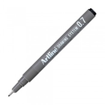 Artline Black Drawing System Pen 0.7mm (EK-237)