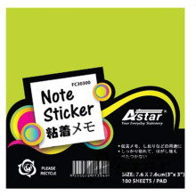 ASTAR FC30300 MEMO PAD-GREEN (Item No: R03-10 G) EOL-25/10/2016