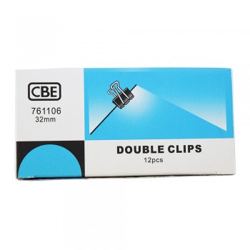 CBE 761106 32MM Double Clip 12pcs/box [220093195]