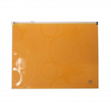 CBE 138A PP Zipper Bag (A4) Orange