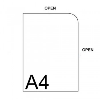 East-File Clear / Transparent - L Shape A4 Folder (Item No: B11-44 LA4) - replace by CBE 1466A