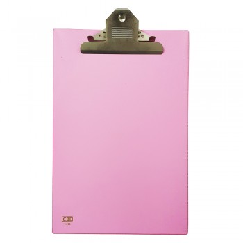 CBE 1496 PVC Jumbo-Clip Board (FC) PINK