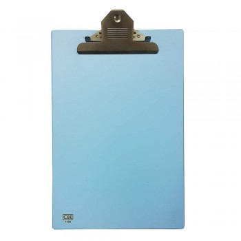 CBE 1496 PVC Jumbo-Clip Board (FC)-light blue