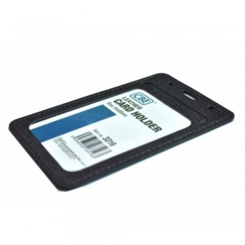 CBE Leather Card Holder 3316 - Black (Single Sided ) (Item no: B10-44 BK) A1R3B66