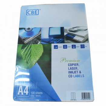 CBE Inkjet Label 30314- (38mm X 105mm)