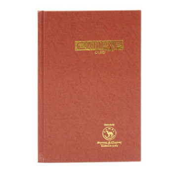 Campap A6 Hard Cover Short Note Book - CA 3101 Brown (Item No: C02-44BR) A1R4B142