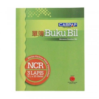 Campap Ca3843 3Ply NCR Bill Book