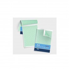 Campap CA3424 A4 Section Graph Pad Premium 1mm & 2mm ( 2 in 1 ) 30 sheets