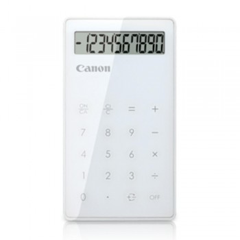 Canon LC-10-WH 10 Digits Pocket Calculator (White)