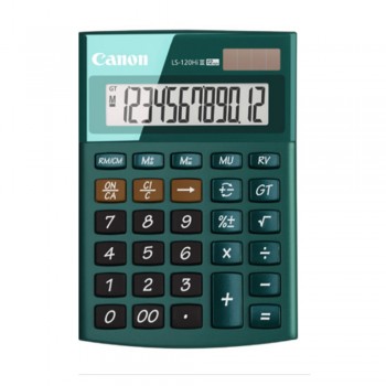 Canon LS-120Hi-III-GR 12 Digits Desktop Calculator (Green)
