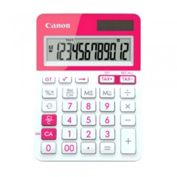Canon LS-123T-PK 12 Digits Desktop Calculator (Pink)