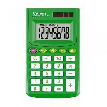 Canon LS-270VII-GR 8 Digits Pocket Calculator (Green)