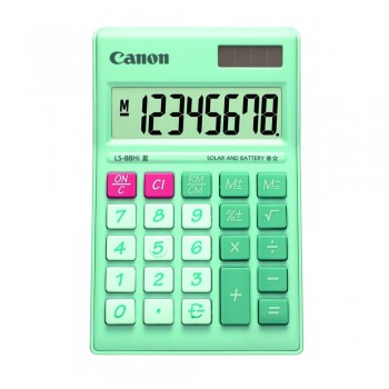 Canon LS-88Hi-III-GR 8 Digits Desktop Calculator (Green)