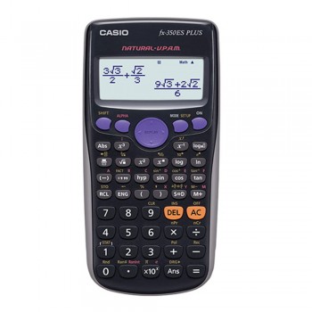 Casio Scientific Calculators - 10 + 2 digits, Multi Replay (FX-350ES-PLUS)
