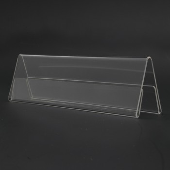 Acrylic A200 Card Stand - 200mm (W) x 55mm (H)