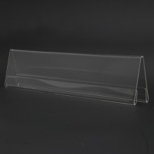 Acrylic A300 Card Stand - 300mm (W) x 70mm (H)