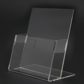 Acrylic A5 Brochure Holder Stand 1 Layer - 150mm (W) x 210mm (H)