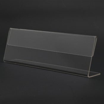 Acrylic T150 Card Stand - 150mm (W) x 55mm (H)