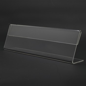 Acrylic T180 Card Stand - 180mm (W) x 55mm (H)