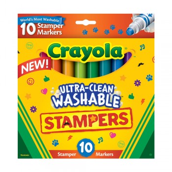 Crayola 10ct Stamper Markers - 588148