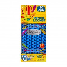 Crayola 15ct Dual Tip Color Pencil Locker - 046841