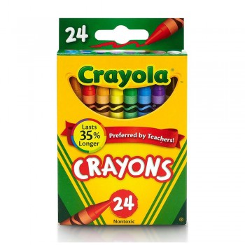 Crayola 24ct Crayons Non Toxic - 523024