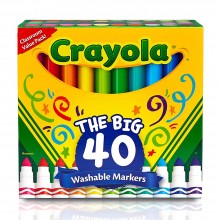 Crayola 40ct Washable Markers - 587858