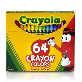 Crayola 64ct Crayons Non Toxic - 520064