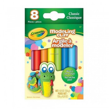 Crayola 8 Classic Color Modelling Clay - 570312