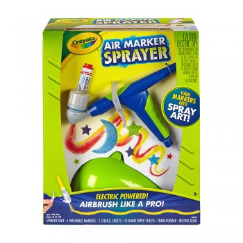Crayola Air Marker Sprayer Electric Power - 046806