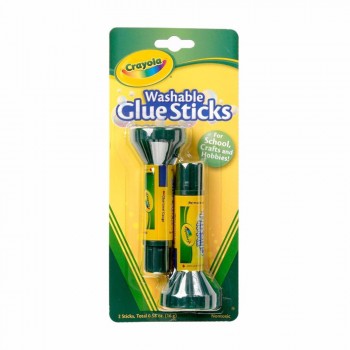 Crayola Washable Glue Sticks 2pc 16g - 561129