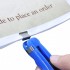 Deli Paper Clipper Big - Blue 8591 (Item No: A19-01) A1R2B55