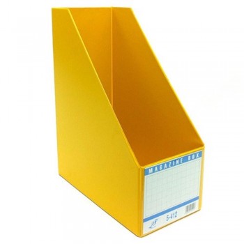 EAST FILE PVC MAGAZINE BOX 412 4" Yellow (Item No: B11-95 YL)