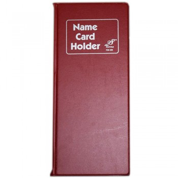 EAST FILE NH240 Name Card Holder Red (Item No: B01-49)
