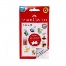 FABER CASTELL TACK-IT 50G 90PCS WHITE (187054)