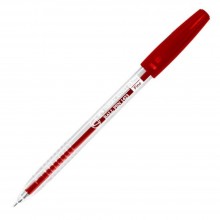Faber Castell 1423 Ball Pen - Fine 0.7mm Red (Item No: A02-05 1423/7RD) A1R1B149