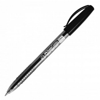 Faber Castell 1423 Ball Pen - Super Fine 0.5mm Black (Item No: A02-04 1423/5BK) A1R1B13