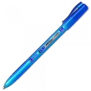 Faber Castell CX7 Ball Pen - 0.7mm Fine - BLUE (Item No: A02-07 CX7BL) A1R1B20