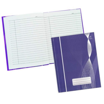Hard Cover Quarto Book F5 200pgs - Violet (Item No: C02-37V) A1R4B133