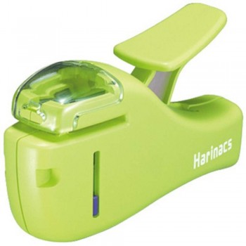 Kokuyo Harinacs Stapleless Stapler - Compact (Green)