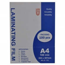 Laminating Film A4 Size 100's