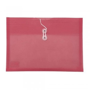A4 Top Open Document Holder Red